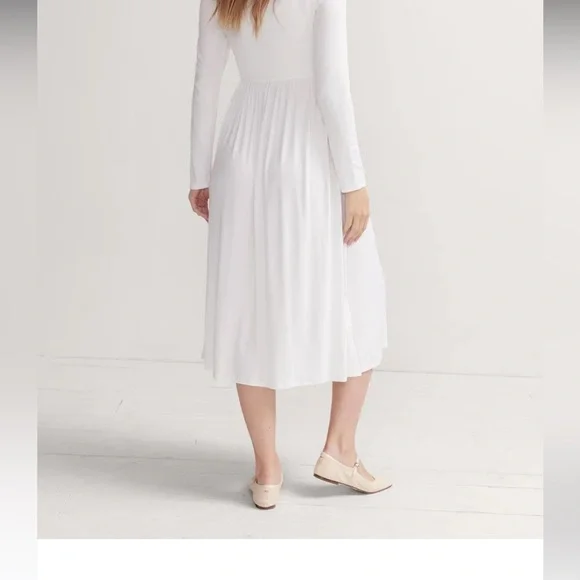 HATCH The Softest Rib Nursing Dress 0 - Picture 3 of 7